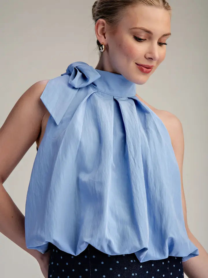 Rita Bubble Hem Blouse