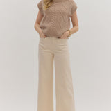 Gianna Scalloped Pants