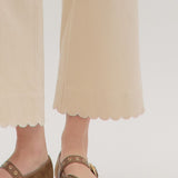 Gianna Scalloped Pants