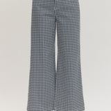 Elsa Gingham Straight Leg Pants