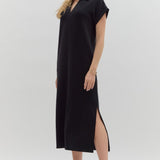 Daniella Collared Midi Dress