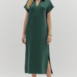 Daniella Collared Midi Dress