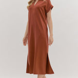 Daniella Collared Midi Dress