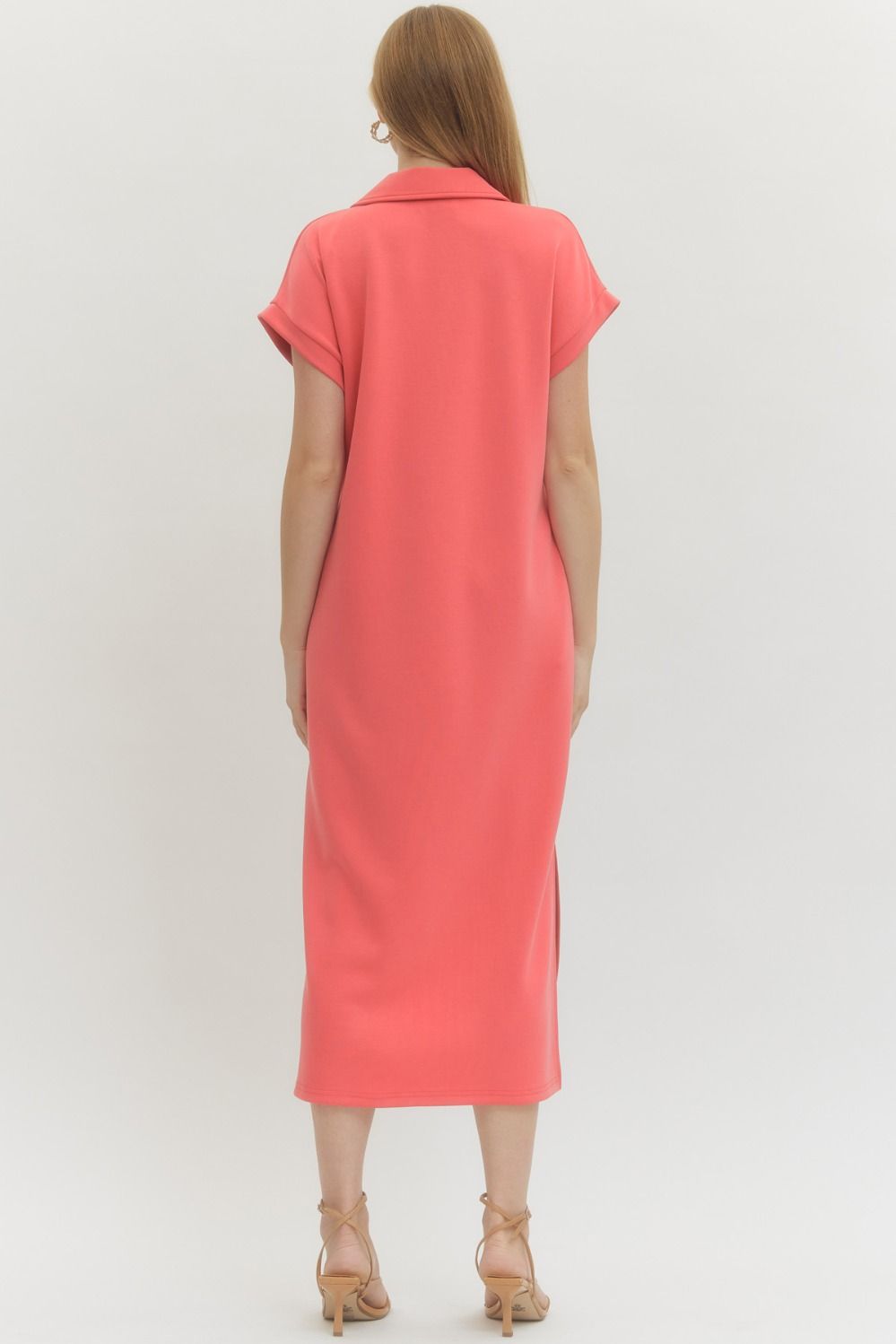 Daniella Collared Midi Dress