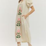 The Clara Embroidery Midi