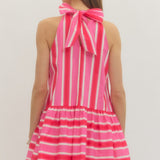 Amelia Halter Mini Dress