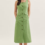 Solis Sleeveless Midi Dress