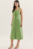 Solis Sleeveless Midi Dress