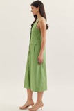 Solis Sleeveless Midi Dress