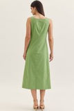 Solis Sleeveless Midi Dress