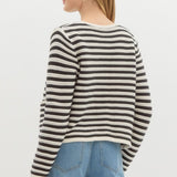 Cropped Button Front Sweater