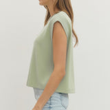 The Claire Cap Sleeve Top