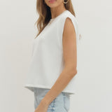 The Claire Cap Sleeve Top