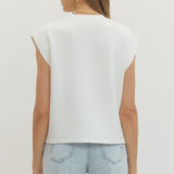 The Claire Cap Sleeve Top