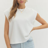 The Claire Cap Sleeve Top