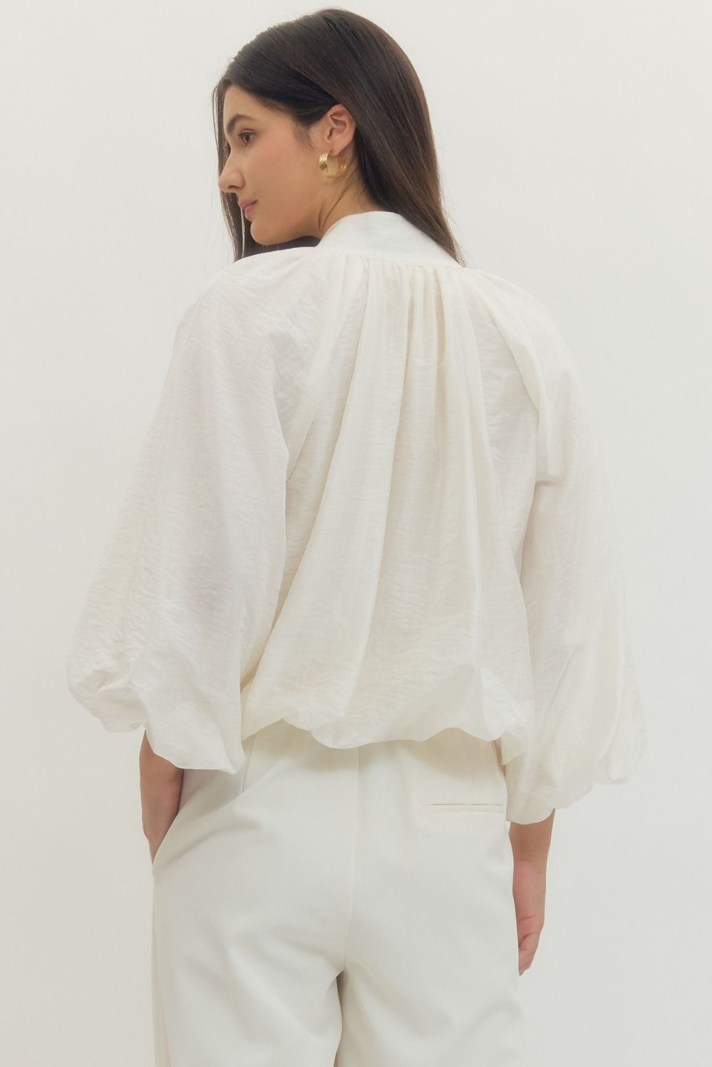 The Vivienne Balloon Sleeve Top