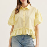 Ruffle Hem Top