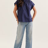 Mila Cap Sleeve Top