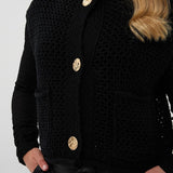 Cardigan Gilet W/ Buttons