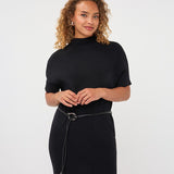 Donna Knit Dress W/ Belt