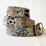 Embroidered Wool Belt