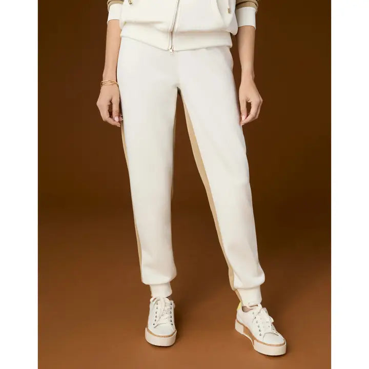 Hillarie Two-Tone Jogger Pants