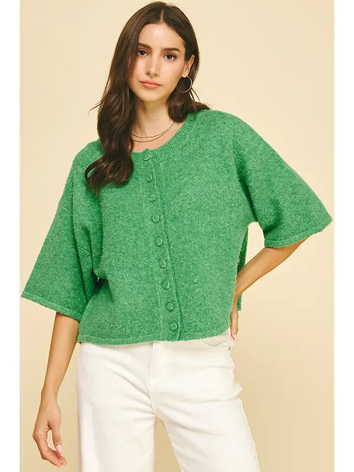 Verona Short Sleeve Sweater