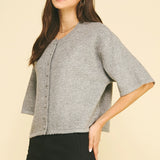 Cally Short Sleeve Sweater