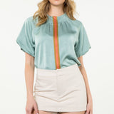 Mindy Mock Neck Top