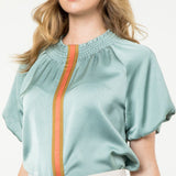 Mindy Mock Neck Top