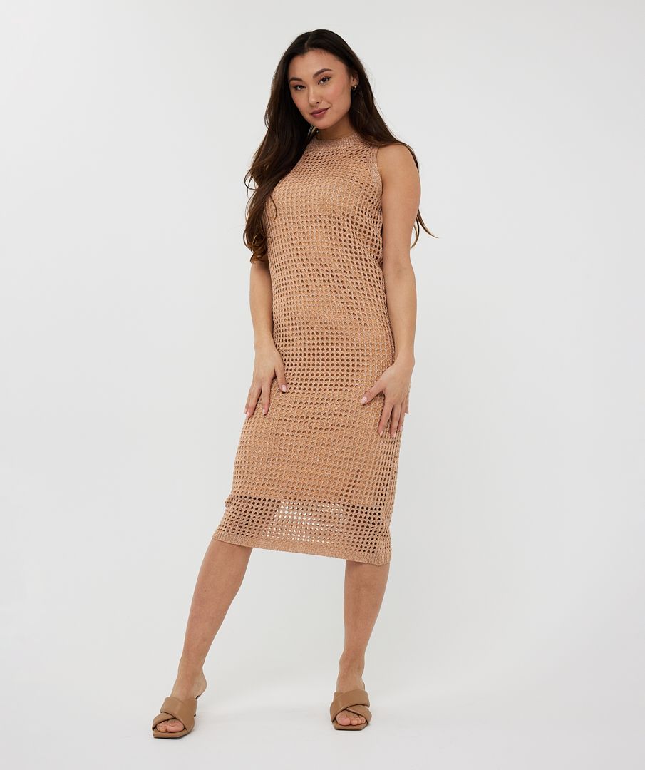 Lena Open Knit Dress