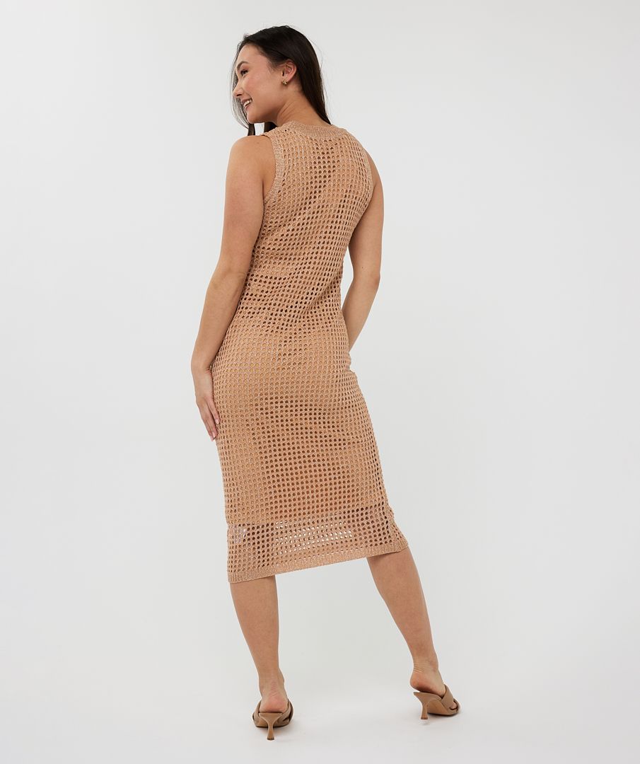 Lena Open Knit Dress