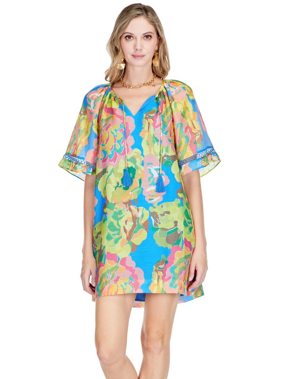 Chartreuse Mini Dress