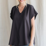Cap Sleeve Shirt
