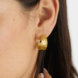 Cleyo Hoop Earrings