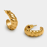 Harper Twist Hoop Earrings