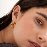 Demi Waterproof Gold Oversized Earrings