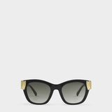 Seychelles Round Cat-Eye Sunglasses