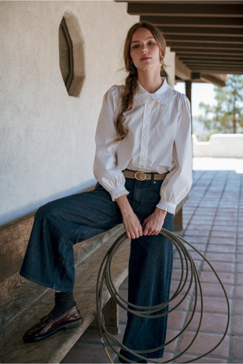 Alexis Collared Top