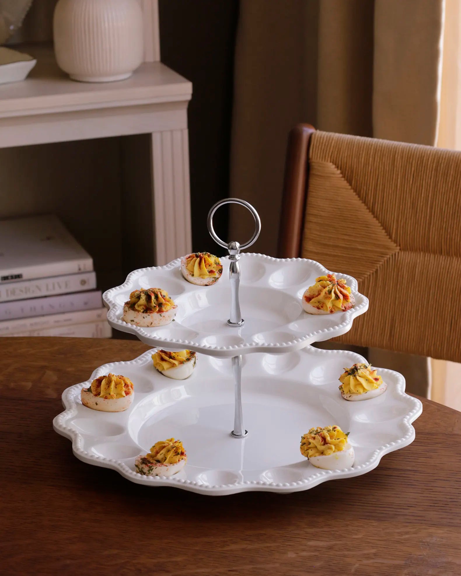 VIDA Alegria Two Tiered Egg Server