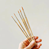 Watercolor Paint Brush Set