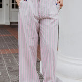 Striped Boxer Pants