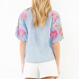 Millie Floral Embroidered Blouse
