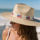 Ivory America Palm Hat