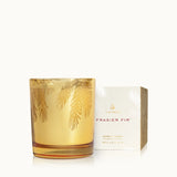 Frasier Fir 6.5 oz Gilded Gold Poured Candle