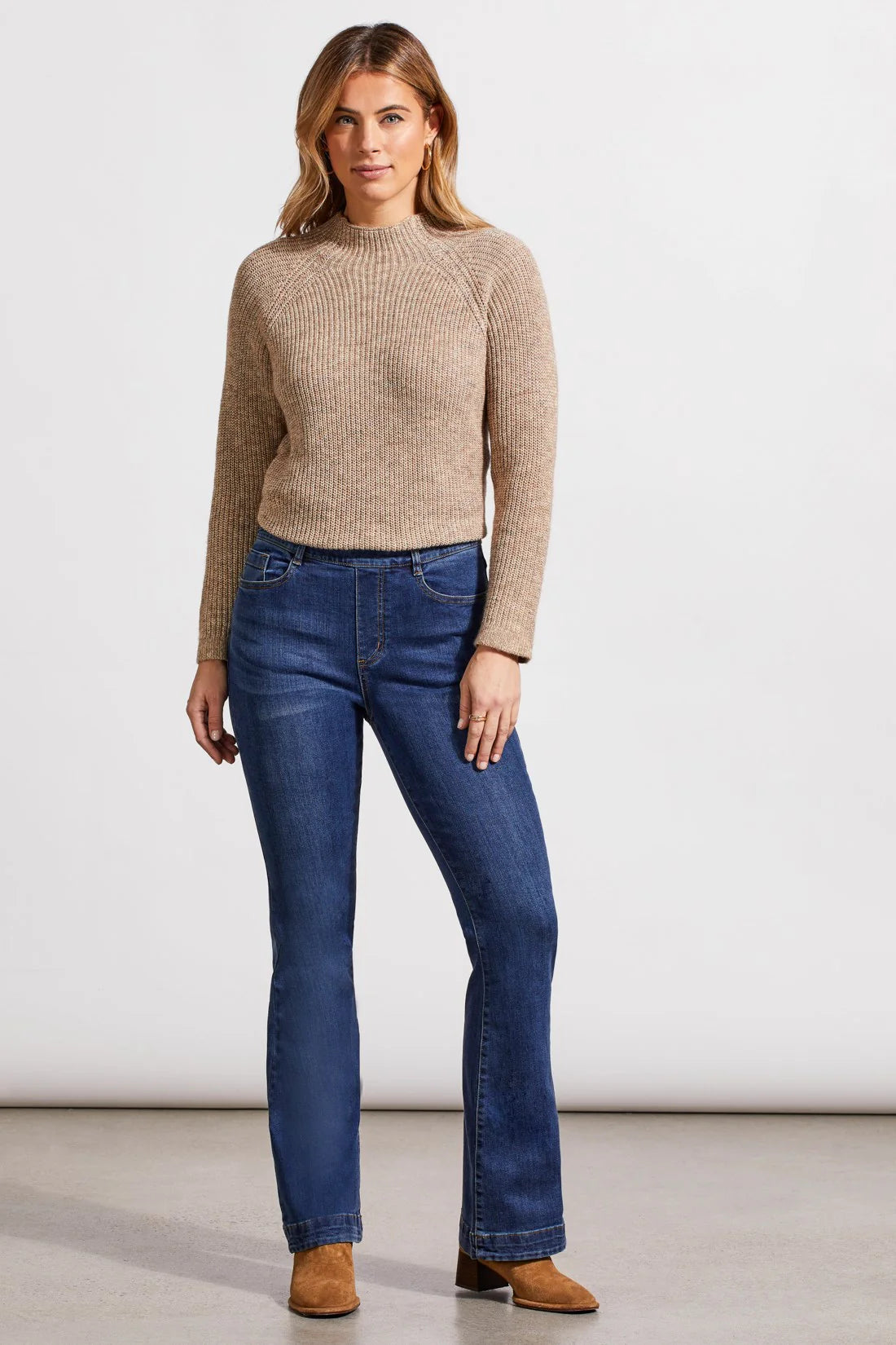 Audrey Pull On Flare Jean