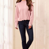 Annie Bubble Hem Top