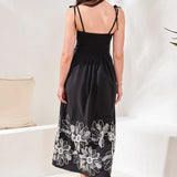 Poplin Midi Dress