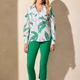 Foliage Printed Blouse