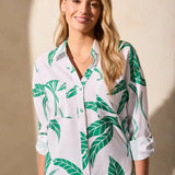 Foliage Printed Blouse